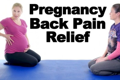 5 Best Pregnancy lower back pain relief exercises
